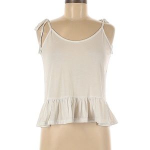 Sleeveless Cami Peplum Top - POOF! Brand - EUC